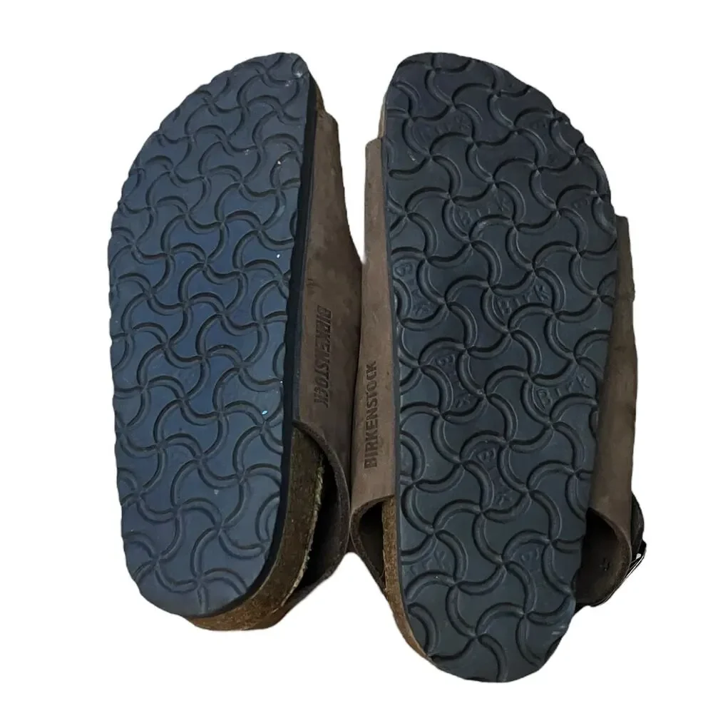 Birkenstock Milano Sandals Back Strap Brown Gorpcore Granola Women's Size 4